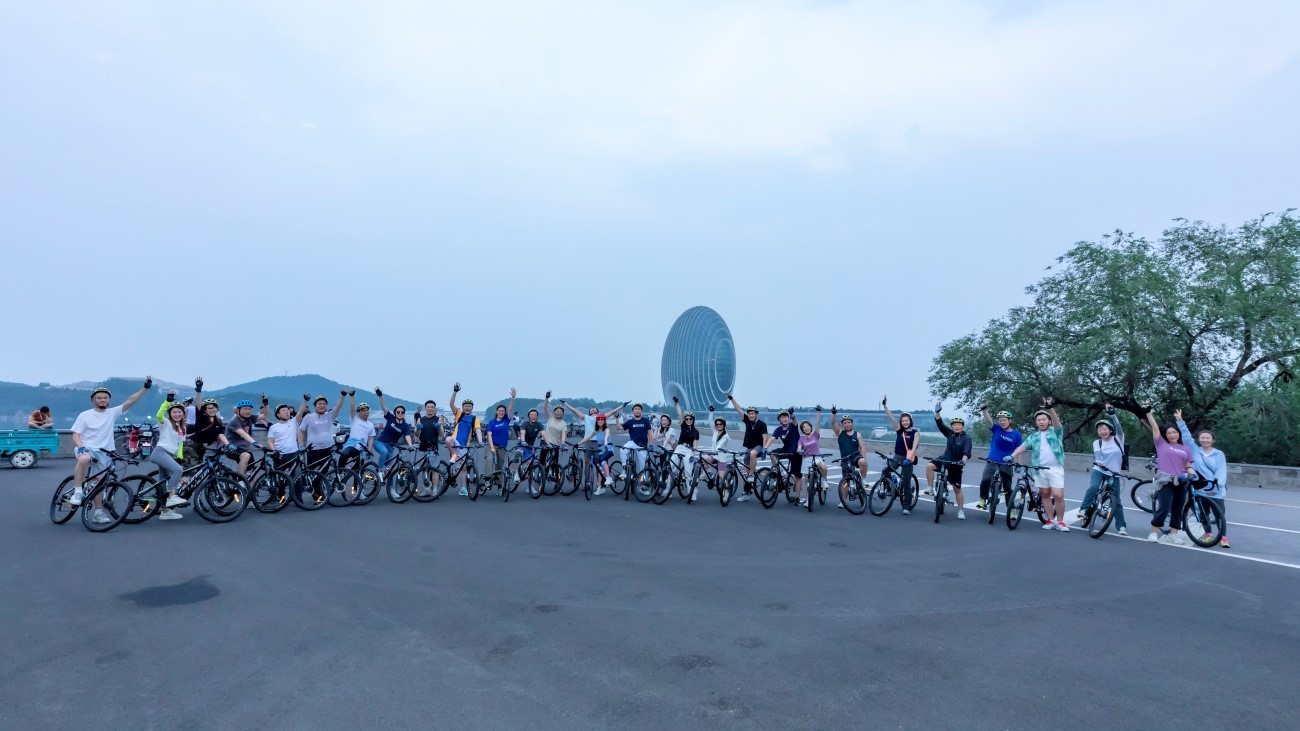 「騎行雁棲湖，凝聚團隊力！」 一日騎行團建，挑戰(zhàn)與美景同行！