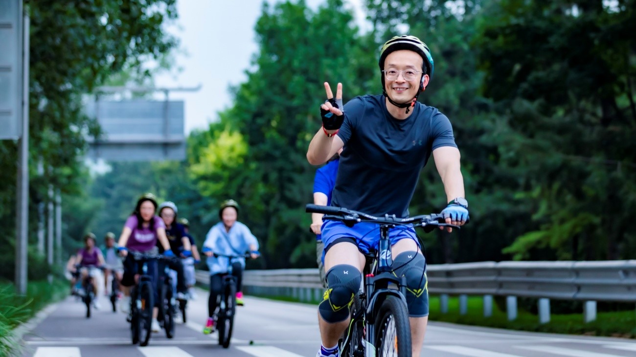 「騎行雁棲湖，凝聚團隊力！」 一日騎行團建，挑戰(zhàn)與美景同行！
